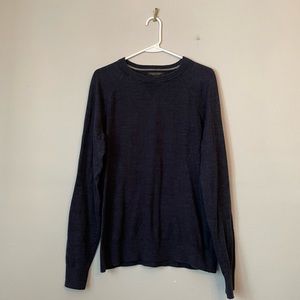 Banana Republic Women’s 100% Cotton Navy Blue Crewneck Sweater M